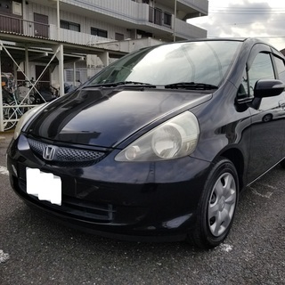 ホンダフィット1.3A　全込み8万　社外2ＤＩＮ ＨＤＤナビ（ア...