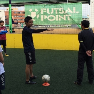北原亘フットサルクリニック&ゲーム会の画像