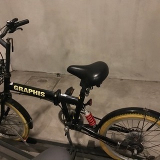 折りたたみ自転車 変速シマノブレーキの画像