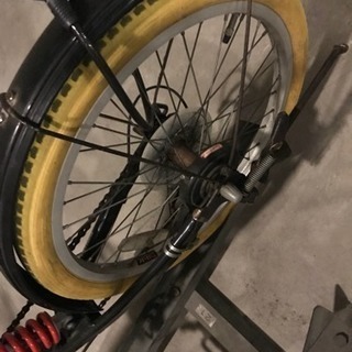 折りたたみ自転車 変速シマノブレーキの画像