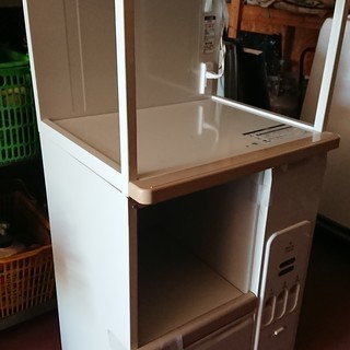 「交渉成立」米櫃付き　レンジ、ジャー台の画像