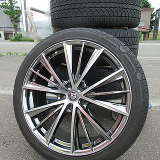 ★☆良品★☆【 PERFORMANCE WHEELS 】20インチホイール＆タイヤセット  245/40R20 /20×8.5JJ+52  タイヤほぼ未使用