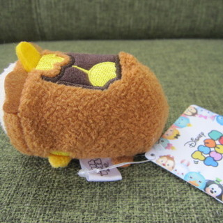 完売品☆ 新品・タグ付き■ ツムツム コグスワース ぬいぐるみ■美女と野獣■ディズニーストアの画像