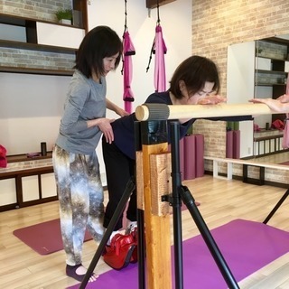 千葉でピラティス・シルクサスペンション・マスターストレッチができるスタジオの画像