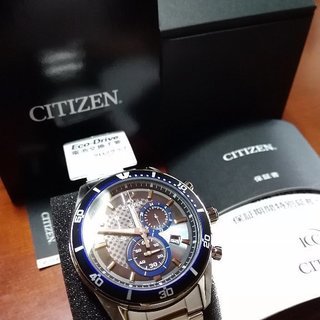 シチズン Eco-Drive エコ・ドライブ クロノグラフ VO10-6741F