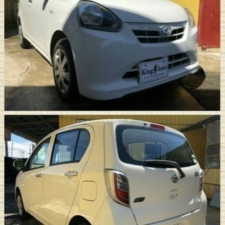 ！ご成約頂きました！★感謝セール★ミライース☆CVT☆H25年式...