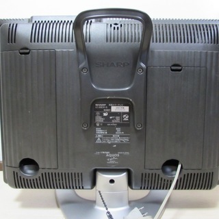 シャープ 液晶カラーテレビ LC-20EX-S リモコン 中古の画像