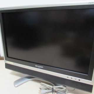 シャープ 液晶カラーテレビ LC-20EX-S リモコン 中古の画像