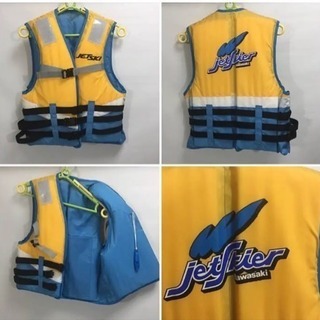 Kawasaki JET SKI ジュニア用ライフジャケットフローティングベストの画像