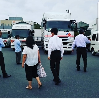 大型のトラックで関東県内に輸送するお仕事です。の画像