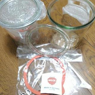 《新品未開封　2個セット》WECK ガラス保存容器　Made i...
