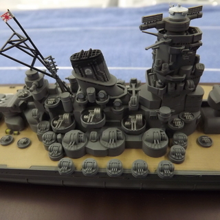 お値下げ！タミヤ　マスターワークコレクション　1/700　日本戦艦　大和　完成品  札幌　西岡発の画像