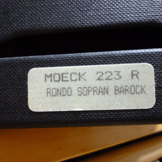 　今月末６/３０受付終了　リコーダーMOECK  RONDO  SOPRAN BAROCKの画像