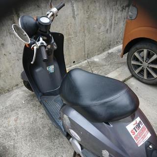 原付きのメットインにうちカギを