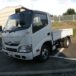 Ｈ23　日野　デュトロ　最大積載量2ｔ　全低床平ボディ　ＥＴＣ　...