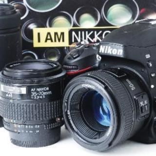 ★2426万画素&超高級機★Wi-fi可能！Nikon ニコン D600 最強トリプルレンズ！新品レンズ付き！ゆうパック代引き発送！送料、代引き手数料無料！