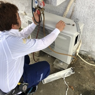 エアコン取り付け、クリーニング