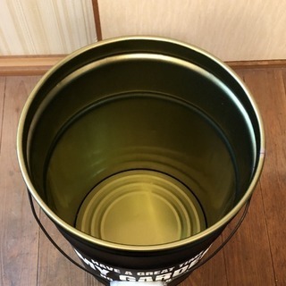 ペール缶 リメ缶 ハンドメイド インダストリアル の画像