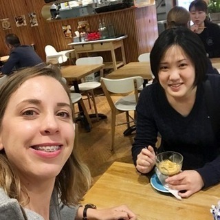 オーストラリア人女性と英会話