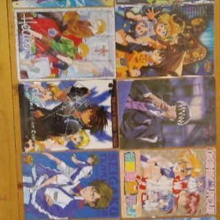 アニメ下敷き　計10枚(未使用)