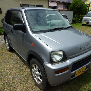 平成１２年　ホンダ　Z　ターボ4WD　ナビ・ETC付　車検長く３...