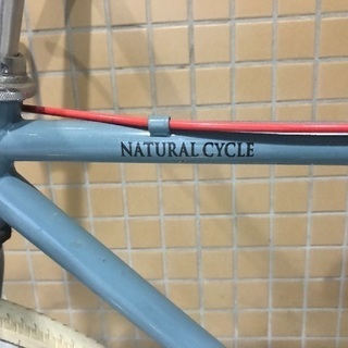 売ります★natural cycle クロスバイク 美品 ナチュラルブルーの画像