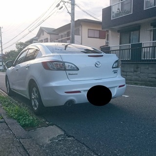 取引完了 マツダ アクセラセダン BLEFP　パールホワイト 20Eの画像
