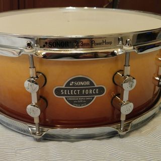 SONOR　セレクトフォース　スネアドラム　新品同等品　（中古）