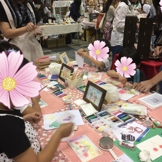 パステルアート体験会500円