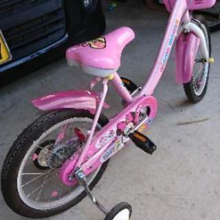 値引きしました。子供用16インチ自転車の画像