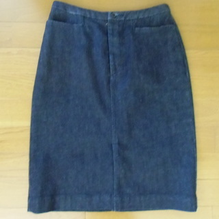 値下げ！ユニクロ　デニムスカート＊美品1⃣