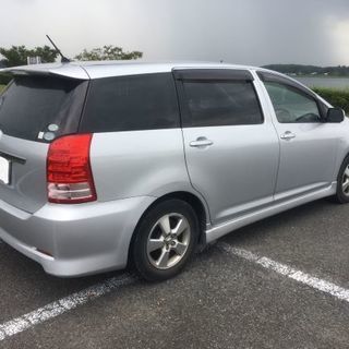 値下げしました　17年式　ウイッシュ　1.8X エアロスポーツパッケージ　シルバーの画像