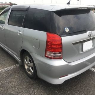 値下げしました　17年式　ウイッシュ　1.8X エアロスポーツパッケージ　シルバーの画像