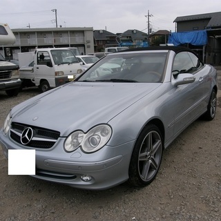 H16　Mベンツ　CLK320カブリオレ　車検31年12月　左H...