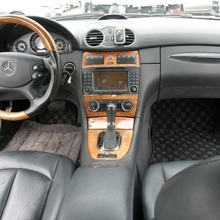 H16　Mベンツ　CLK320カブリオレ　車検31年12月　左H　AMG18AW　革シート　12570の画像