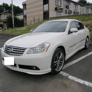 H17　日産フーガ　350GT　純正19AW　革シート　車検2年...