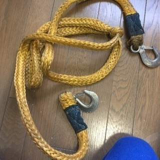 牽引ロープ(ボロボロ)