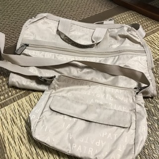 ボストンバッグ&ショルダーバッグセット ミニポーチ付きお値下げし...