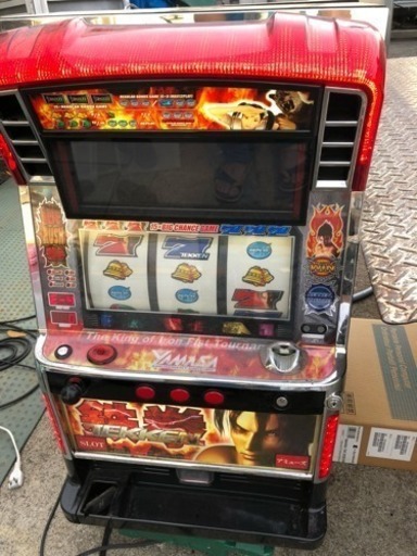 即決 パチスロ 鉄拳 100v 家庭用 通電OK