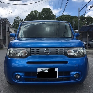 宇都宮】車検たっぷりきれいな青キューブ (ホームラン) 宇都宮の