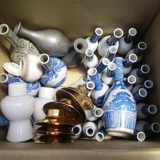 神棚用品　榊立　神酒の口　その他一式　中古品　＜廃棄済み＞