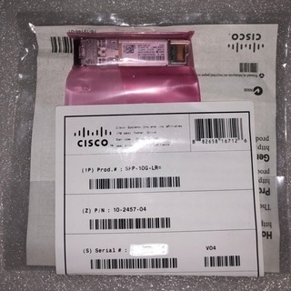 [値下げ 新品]Cisco 純正 SFP 10G-LR   シスコ