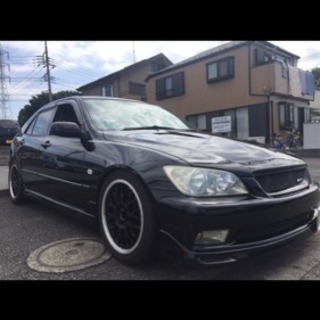 TOYOTA アルテッツァ MT 改造あり 車検33.２月まで