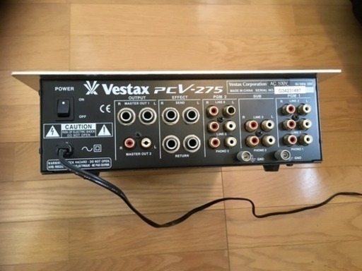 DJ ミキサー vestax PCV-275