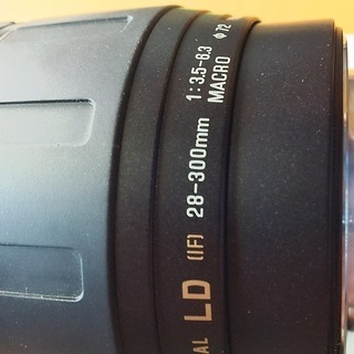 一眼レフカメラレンズ　TAMRON　AF 28-300mm Ultra Zoom XR F/3.5-6.3    (ｷﾔﾉﾝ用)の画像