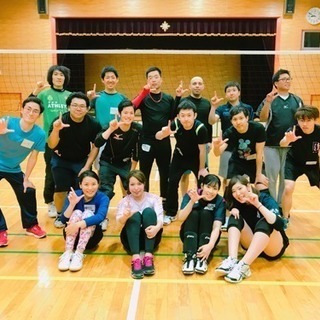 平日夜池袋でバレーボール！
