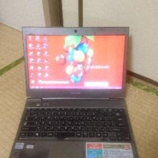 東芝 極薄 高性能ノートpc core i5/高速ssd128g/メモリ4gb パソコン 無線LAN Wi-Fi    