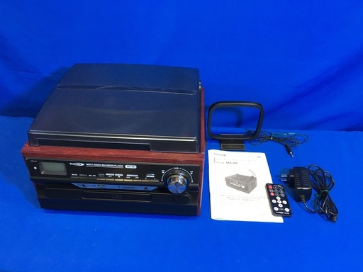 【管理KRK101】 Bearmax MA-88 マルチ オーディオ レコーダー CD / カセット / SD / レコード