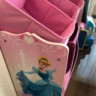 ディズニープリンセス♡おもちゃラックの画像