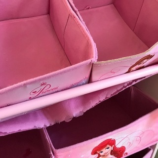 ディズニープリンセス♡おもちゃラックの画像